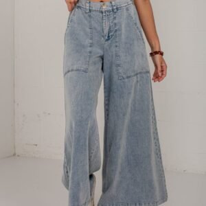 Chic Vision Denim Wide Leg Pants