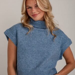 First Look Mock Neck Sweater