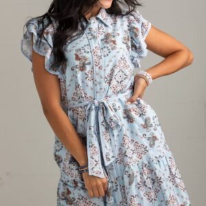 Montana Blue Printed Mini Dress