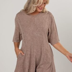 Over And Over T-Shirt Romper