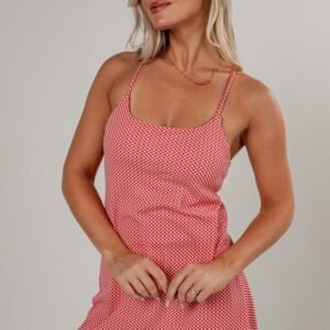 Pretty Competitive Gingham Active Mini Dress